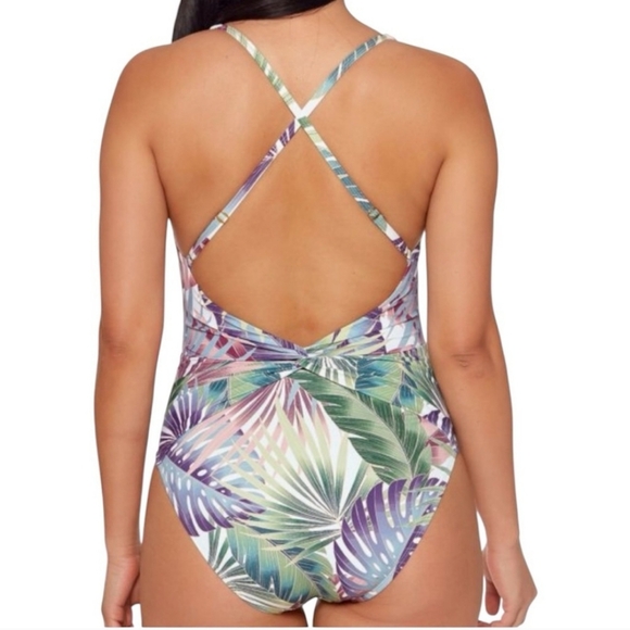 BleuRod Floral Breeze Ring Me Up  X-Back sz 12 - Picture 2 of 16